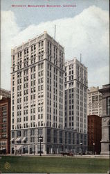 Michigan Boulevard Building Chicago, IL Postcard Postcard