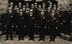 Hammond Metropolitan Police Department Postcard