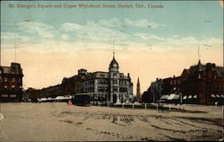 St. George's Square and Upper Wyndham Street Guelph, ON Canada Ontario Postcard Postcard