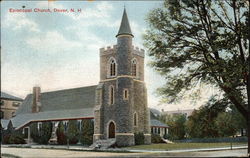 Episcopal Church Dover, NH Postcard Postcard