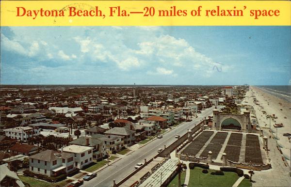 View of the Beach Daytona Beach Florida