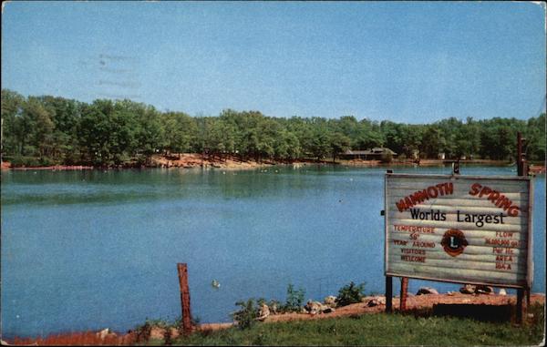 Mammoth Spring Arkansas