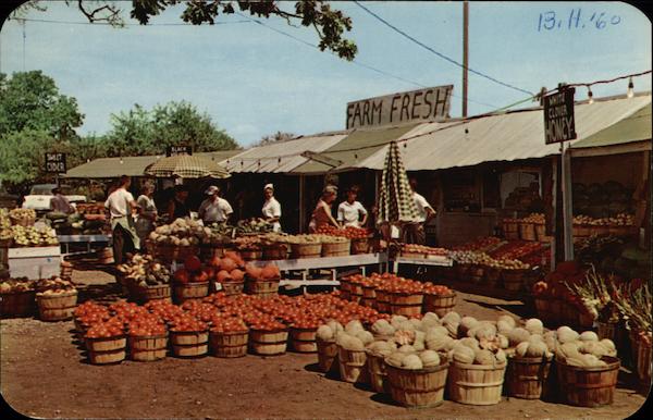 Roadside Fruit Market Michigan