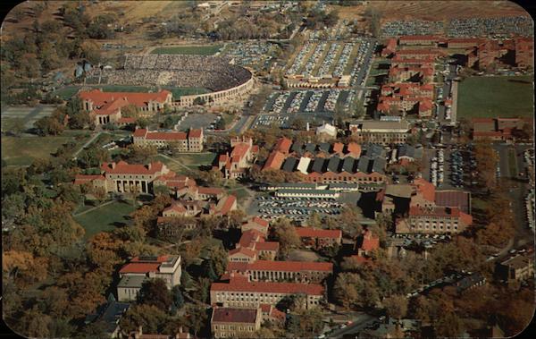 University of Colorado Campus from the Air Boulder