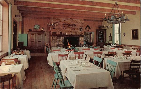 Main Dining Room, Evans Farm Inn McLean Virginia