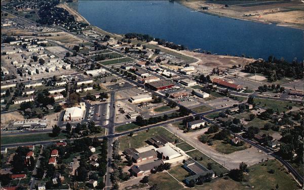 Aerial View of City Richland Washington