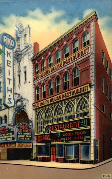 New Adams House Restaurant Boston Massachusetts