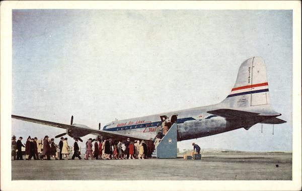 United Air Lines Age of Flight Mainliner Aircraft