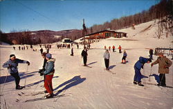 Robert P. Brundage Lodge - Dartmouth Skiway Lyme, NH Postcard Postcard