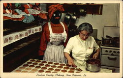 Praline Candy Making Postcard