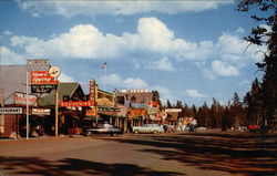 Scenic Travel Center West Yellowstone, MT Postcard Postcard