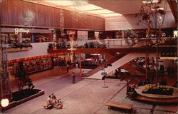 Southdale Shopping Center - Garden Court Postcard