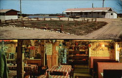 Howard's Red Barn Restaurant & Motel Postcard