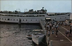 Block Island Steamer Postcard