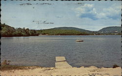 Otter Pond Georges Mills, NH Postcard Postcard