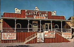 Frontier Ghost Town Postcard