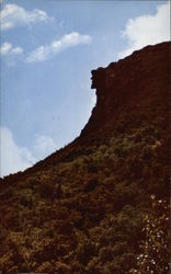 Old Man of the Mountains Postcard