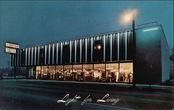 Center Electric Supply Co Postcard