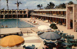 Hollywood Beach Hotel - Cabana Club and Pool Postcard