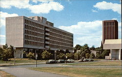University of Massachusetts - Herter Hall Amherst, MA Postcard Postcard