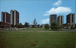 University of Massachusetts - Five Towers of Southwest Residential College Amherst, MA Postcard Postcard