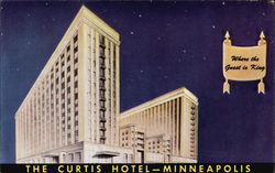 The Curtis Hotel Postcard