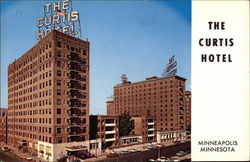 The Curtis Hotel Minneapolis, MN Postcard Postcard