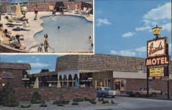 Sands Motel Postcard