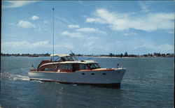 Paradise - Motor Boat Postcard