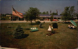 Great Western Motel Postcard