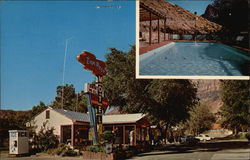 Zion Rest Motel Springdale, UT Postcard Postcard