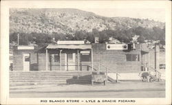 Rio Blanco Store Colorado Postcard Postcard