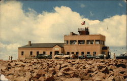 Highway Summit House - Pikes Peak Postcard