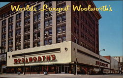 World's Largest Woolworth's Postcard