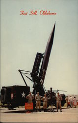 Sergeant Launching Station Fort Sill, OK Postcard 