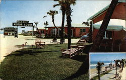 Massie's Motor Court Flagler Beach, FL Postcard Postcard