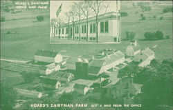 Hoard's Dairyman Farm; Office and Plant Postcard