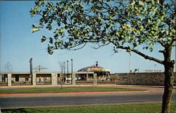 Nelson Park Amusement Rides Abilene, TX Postcard Postcard