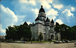 Jasper County Courthouse Postcard