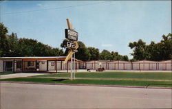 New Sunset Lodge Sterling, KS Postcard Postcard