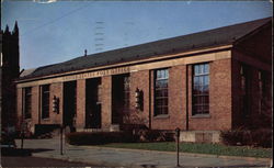 U.S. Post Office, Beaver Falls, Pa Postcard