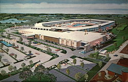 The Host Farm Resort Motel Lancaster, PA Postcard 