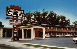 Downtowner Motor Inn Postcard