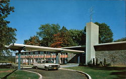 Trinkaus Manor Motor Lodge Postcard