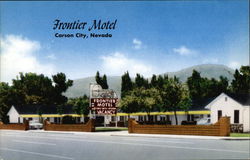 Frontier Motel Postcard