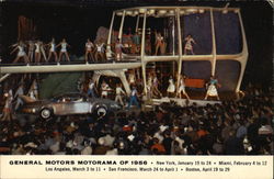General Motors Motorama of 1956 Postcard