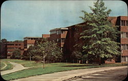 Michigan State University - Shaw Residence Halls Postcard