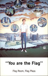 "You Are The Flag" - Flag Room, Flag Plaza, Scout Center Postcard
