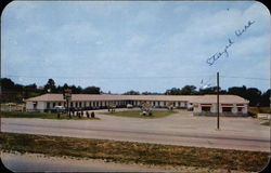 Warbuck's Motel Postcard