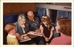 United DC-6 Mailiner 300 Aircraft Postcard Postcard